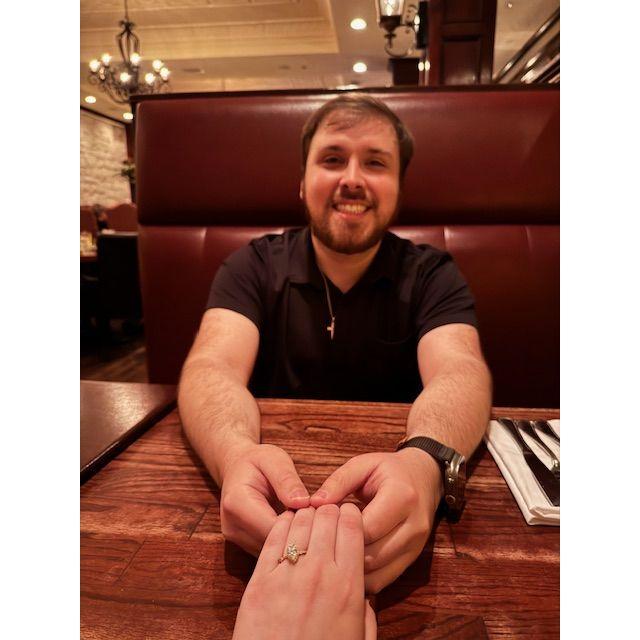 November 14th, 2024 - Dinner right after the proposal