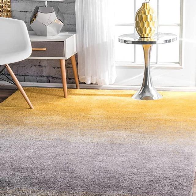 nuLOOM Ana Ombre Shag Rug, 3' x 5', Yellow