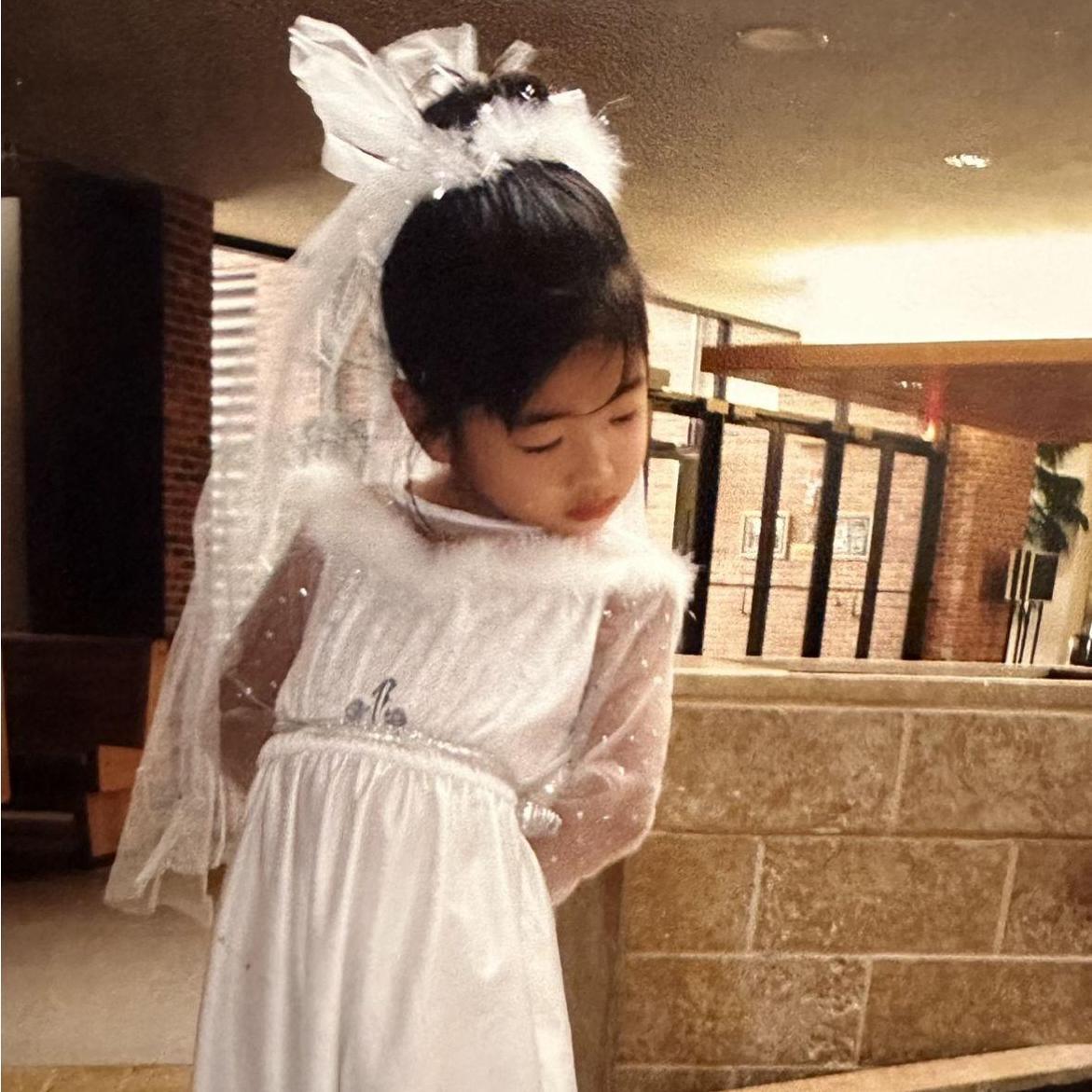 Joy has always dreamed about being a bride! 2003