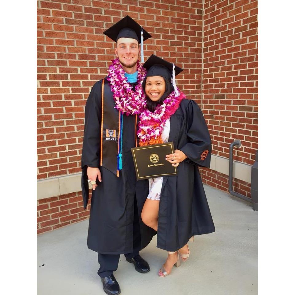 Hotter by 2 degrees. Jaya's B.A. and Austin's M.A.T | 2018