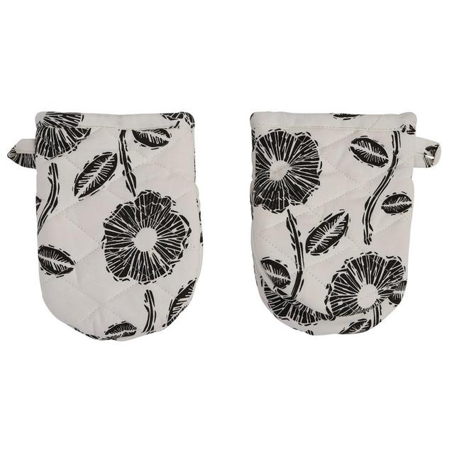 Split P Split P Urban Flower Mini Mitt Set Of 2