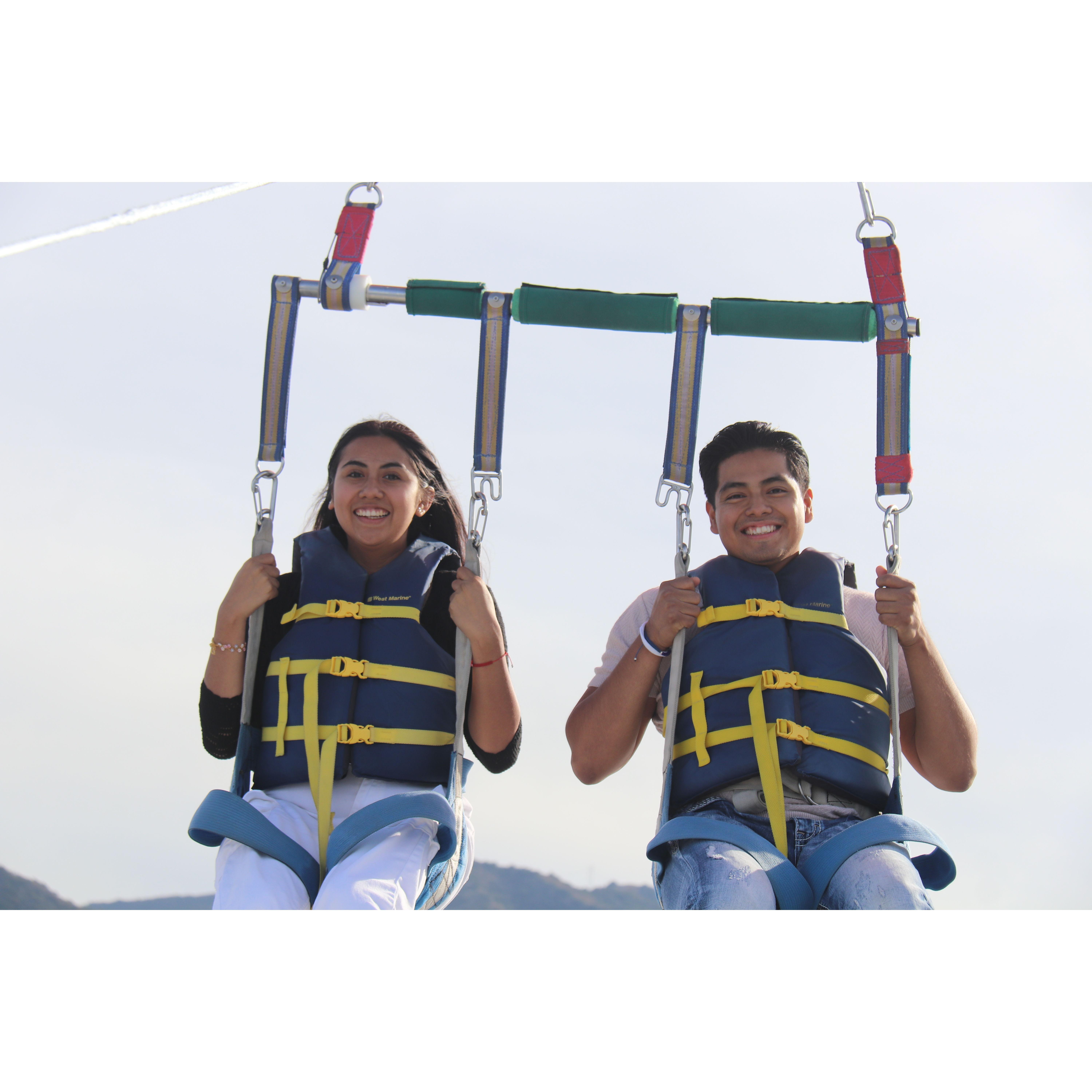 ✩ Nuestra primera vez en parapente acuático en la Isla de Catalina! / Our first time parasailing in Catalina Island! 🏝️