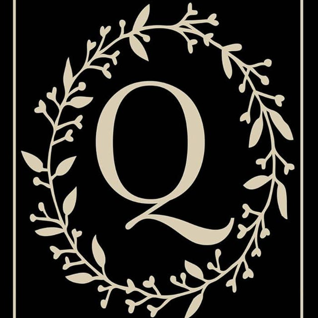 Briarwood Lane Classic Monogram Letter Q Garden Flag