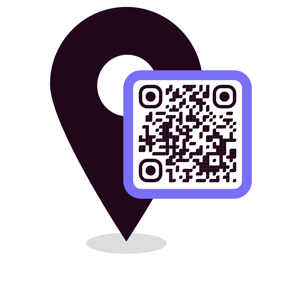 Open this QR code and it will show you on Google Maps where to turn onto Dentler Rd.