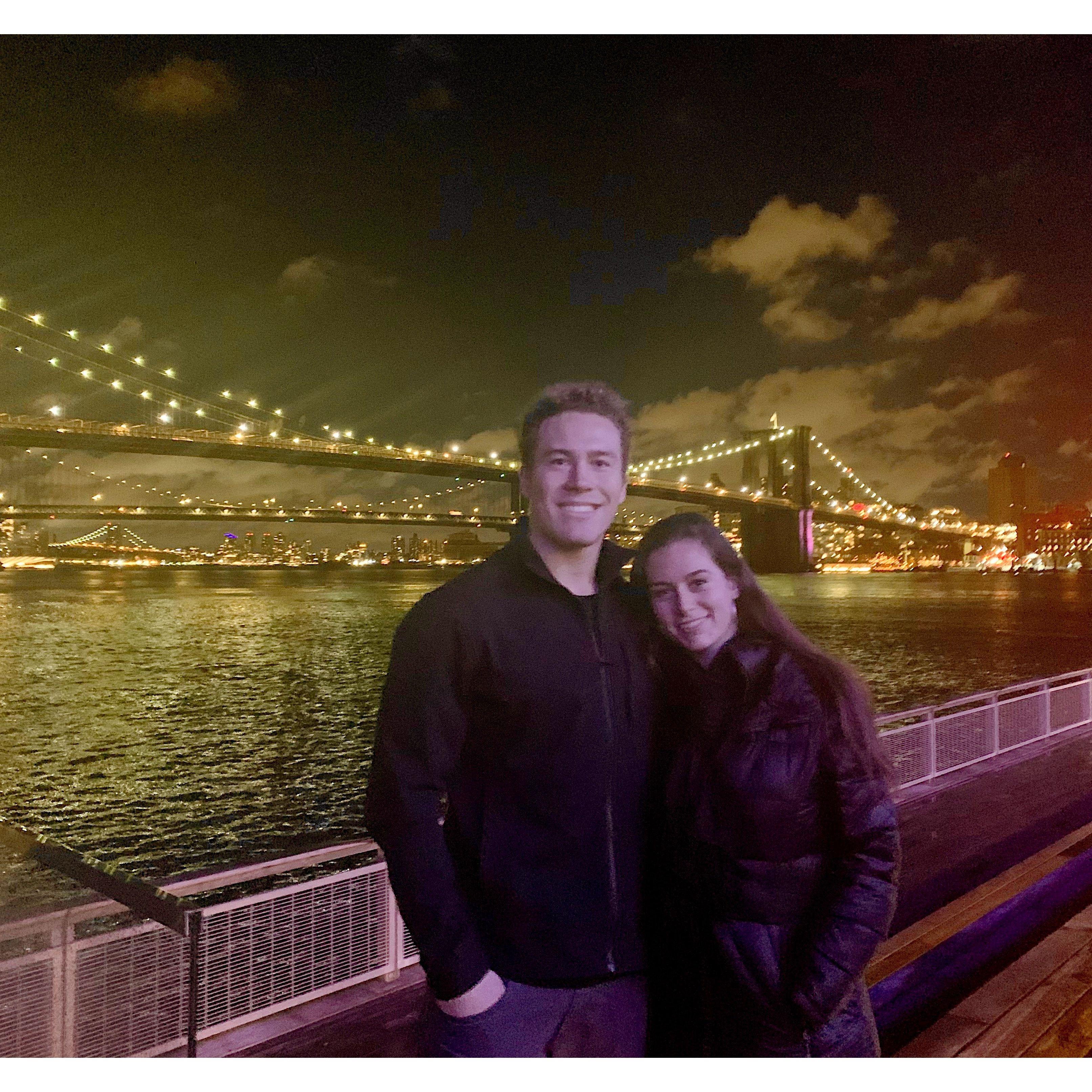 This was Allison and Kyle's first trip together, a weekend in New York right before Allison left to study abroad in Prague.