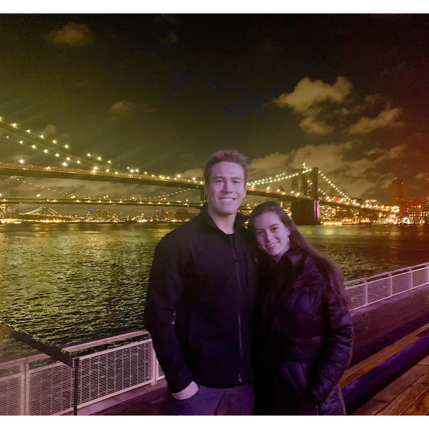 This was Allison and Kyle's first trip together, a weekend in New York right before Allison left to study abroad in Prague.