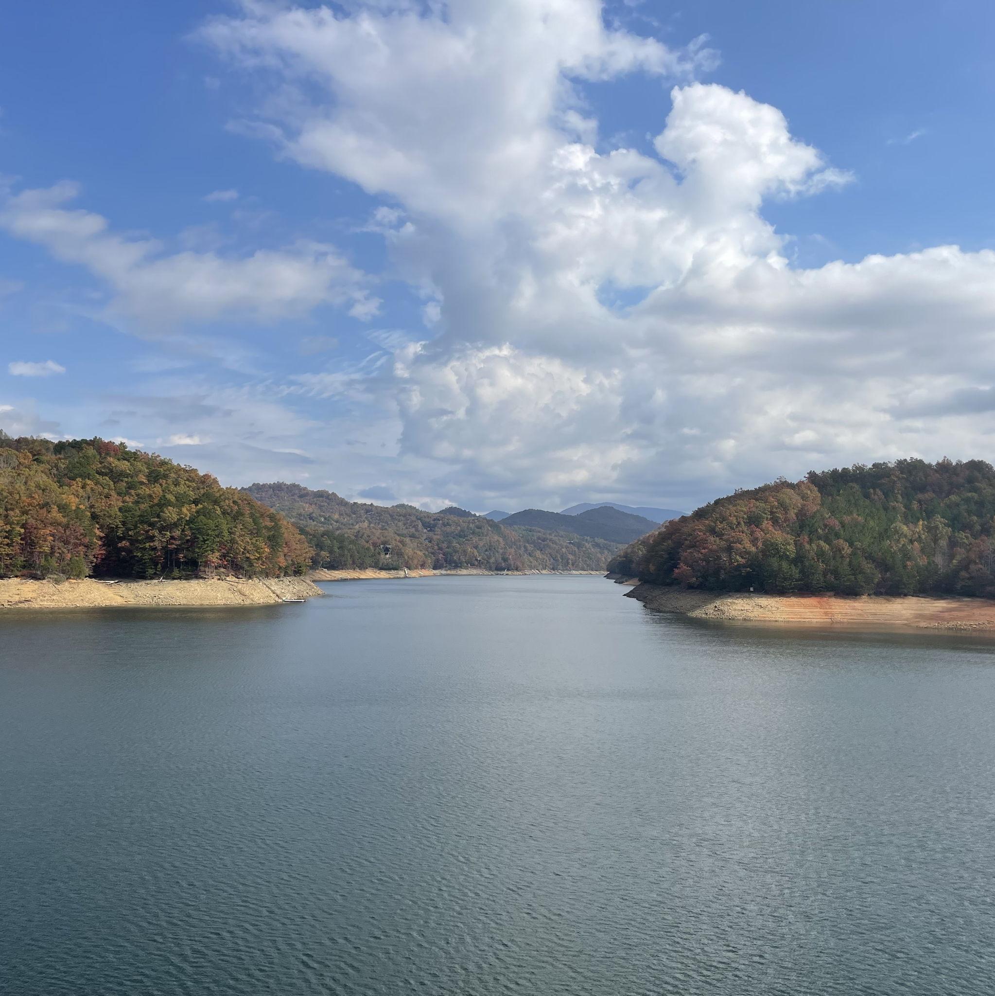 Our view on a train ride in Bryson City.
-10-27-24-