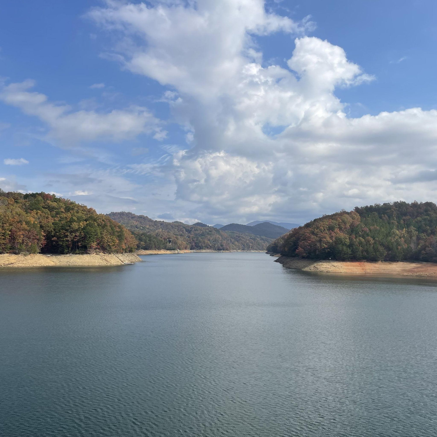 Our view on a train ride in Bryson City.
-10-27-24-