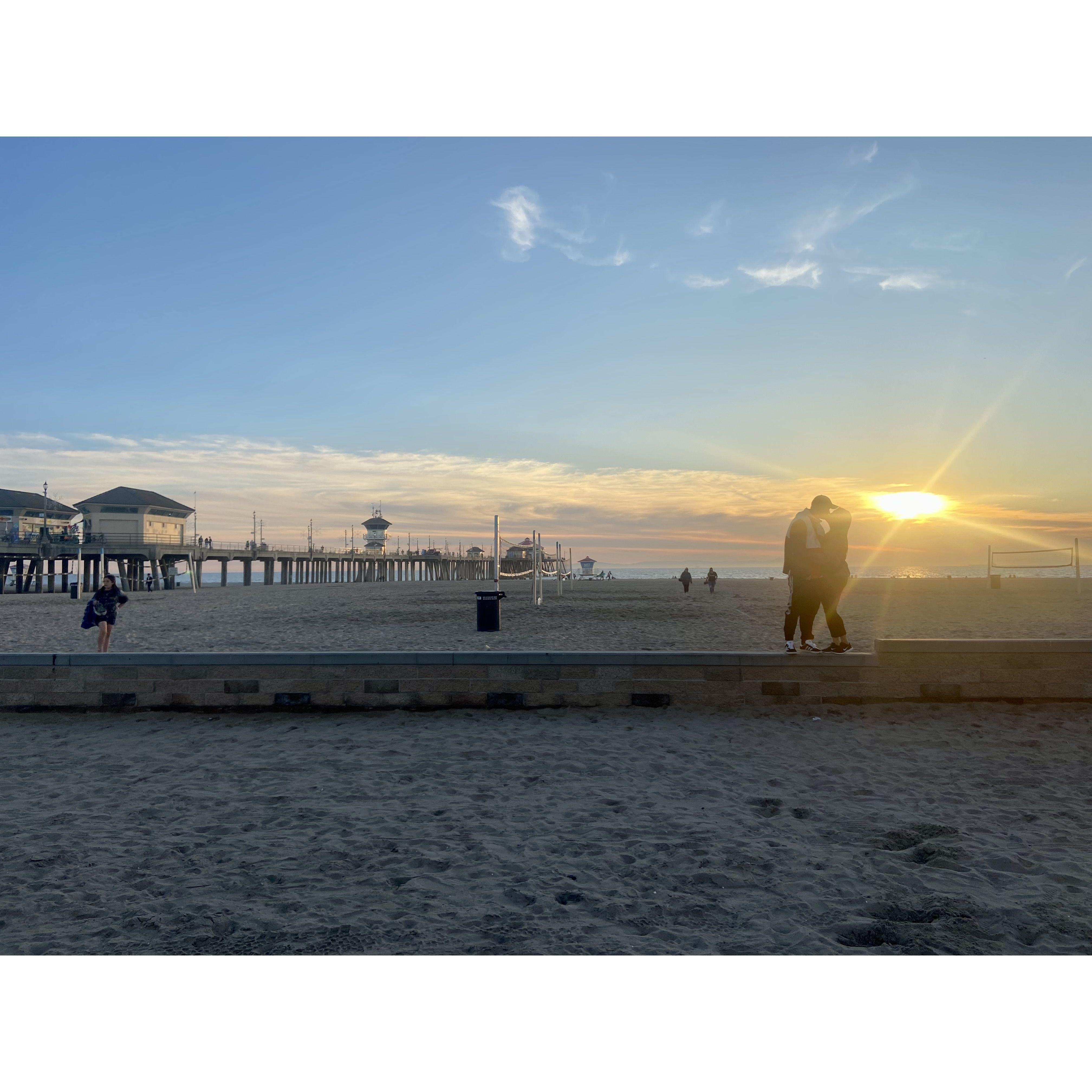 Our first trip as Fiancés