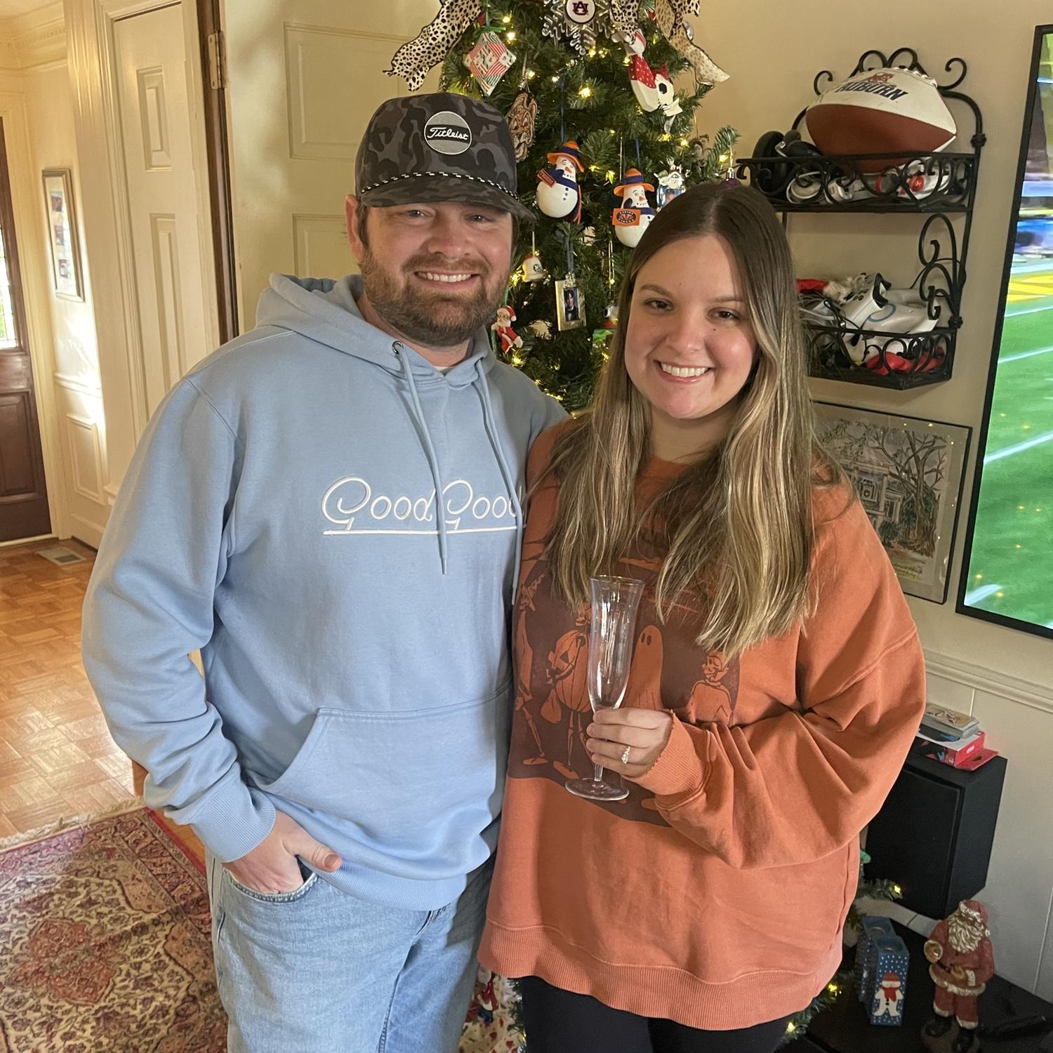 Telling our families the good news! New Year’s Day 2025