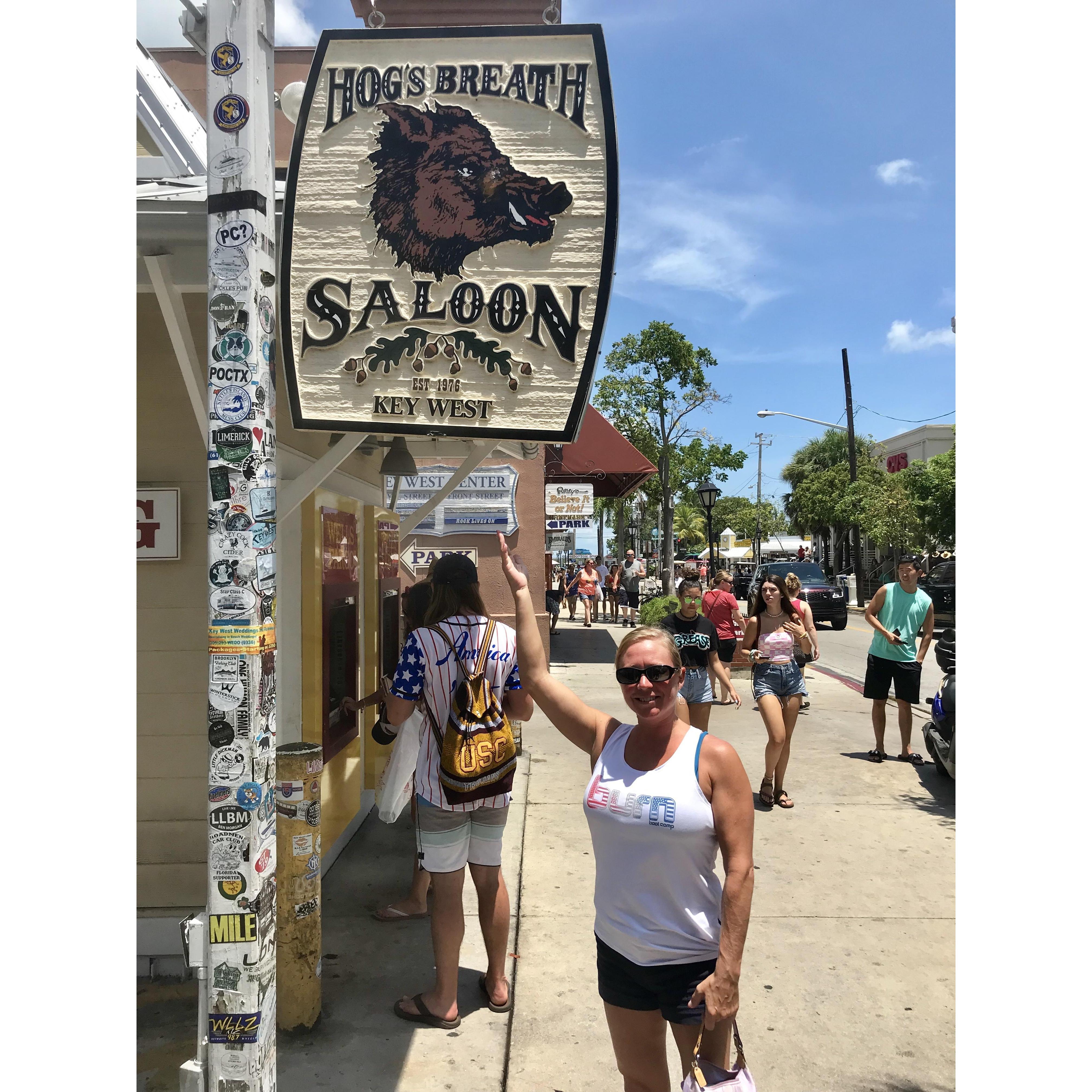 Worlds Famous Hogs Breath Saloon!
