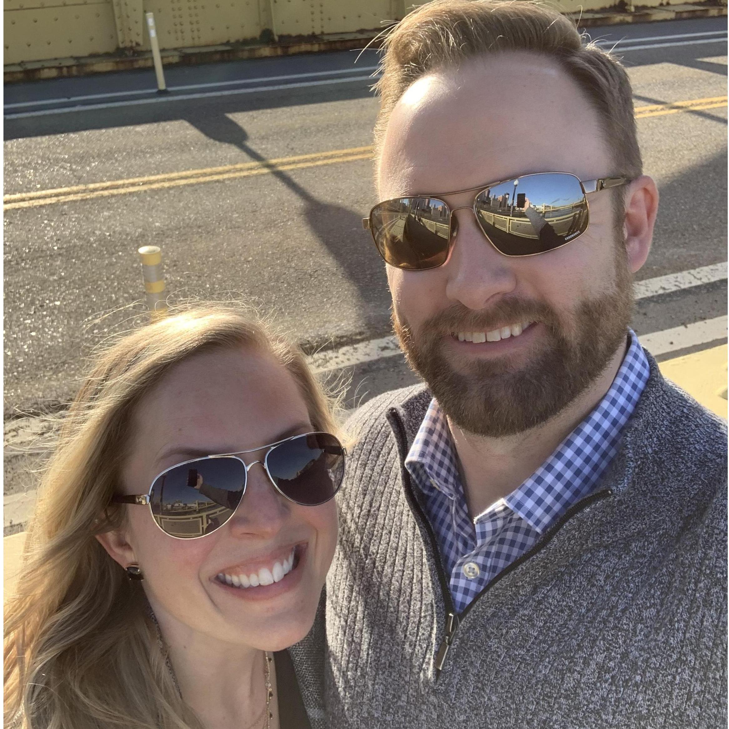 Recent trip to Pittsburgh to celebrate Josh's New Job (March 2021)
