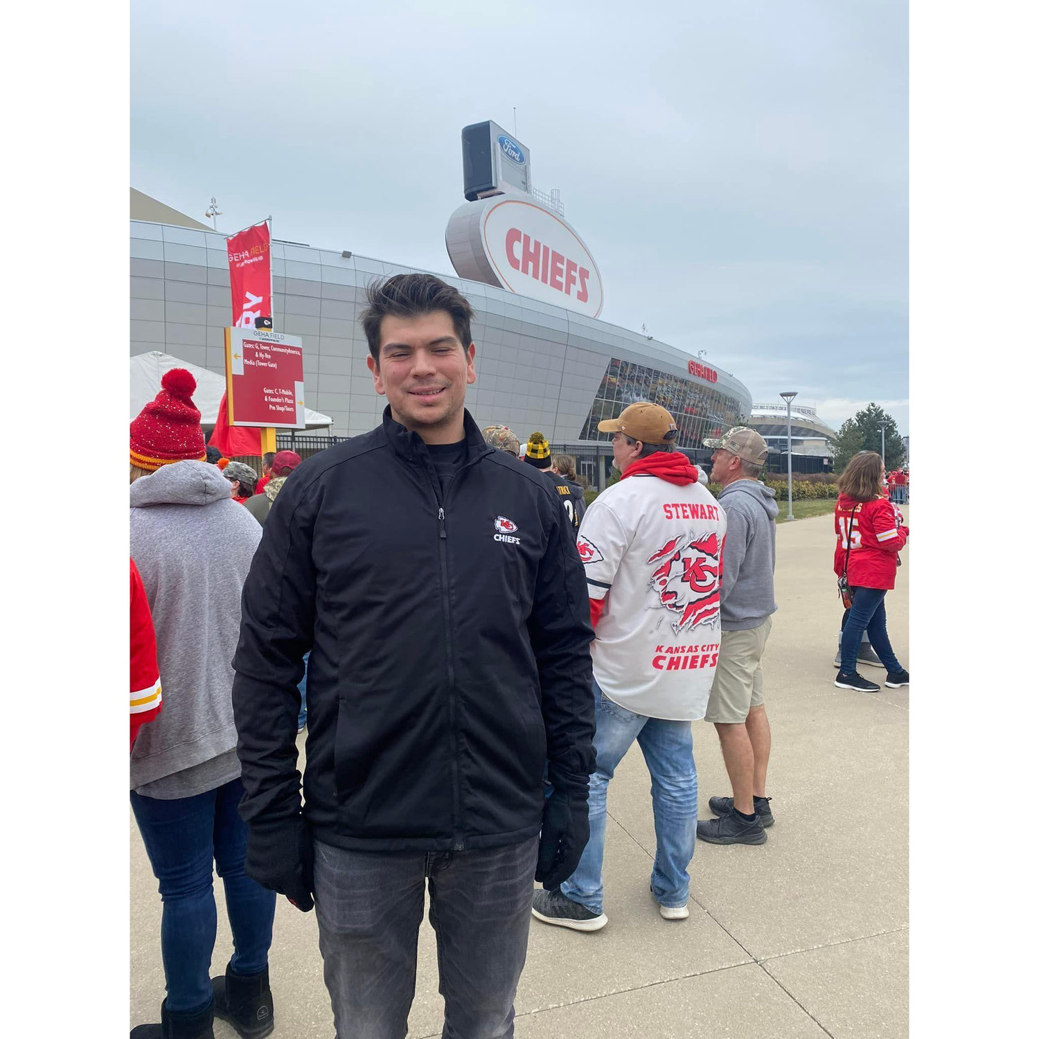 Proof that Ase once went to Arrowhead and wore KC Chiefs gear. If you see this don't tell him I did this let's see how long it takes for him to notice. XOXO Nicole