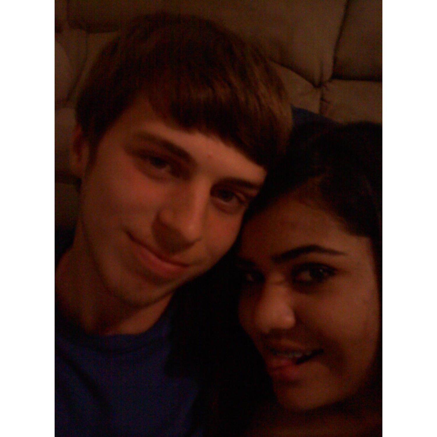 This was taken a day after asking her out. I'll always remember, she came over on her 45 minute lunch just to see me.