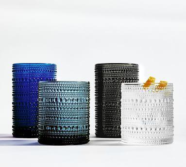 Jupiter Hobnail Drinking Glasses - Clear