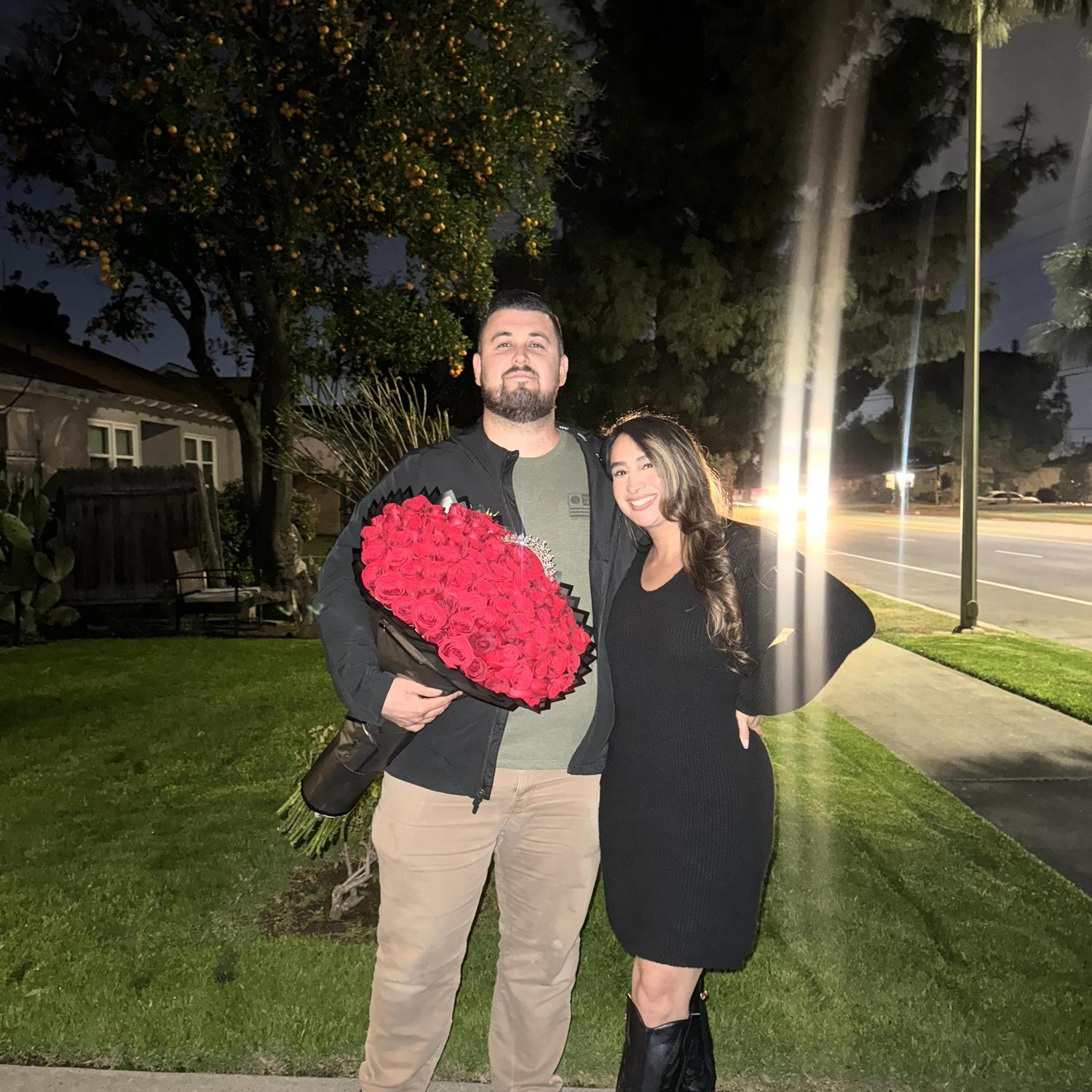 Our First Valentine’s Day Together