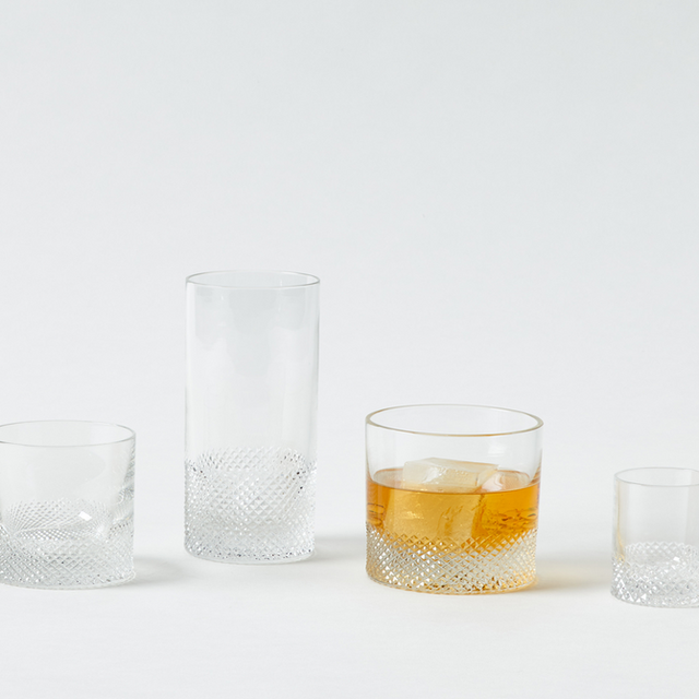 Richard Brendon Diamond Crystal Double Old Fashioned