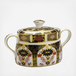 Old Imari Covered Sugar