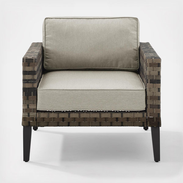Crosley Furniture Prescott Armchair - Thumbnail 5