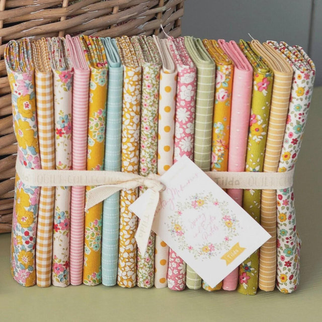 Tilda Creating Memories Spring - Fat Quarter Bundle or Half Yard Bundle 16 Fabrics