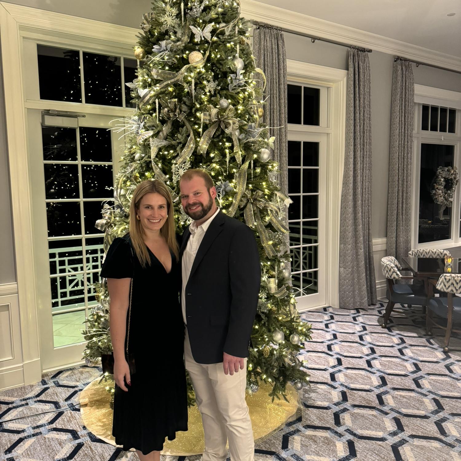Our first dinner at The Moorings. 
December 2023