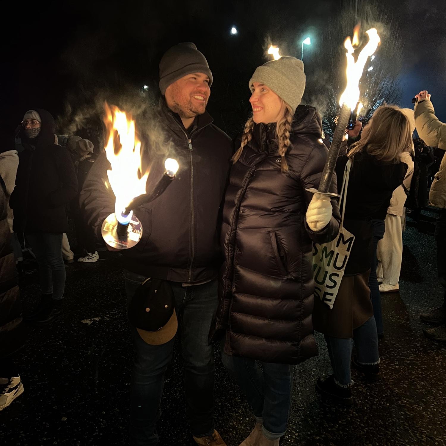 Edinburgh Torch Light Processional - December 2023