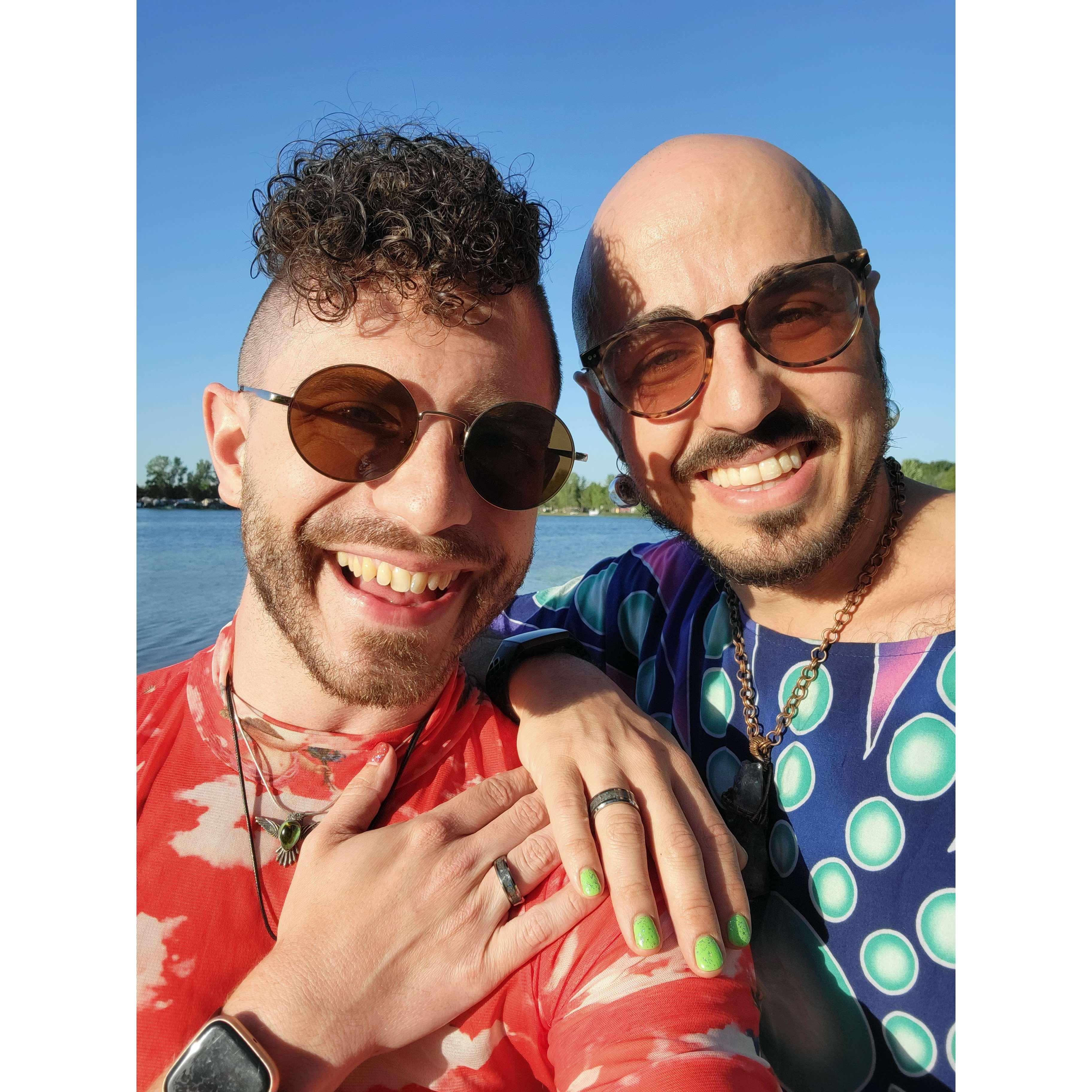 Joey said yes! Lakes of Fire - Michigan, June 2022