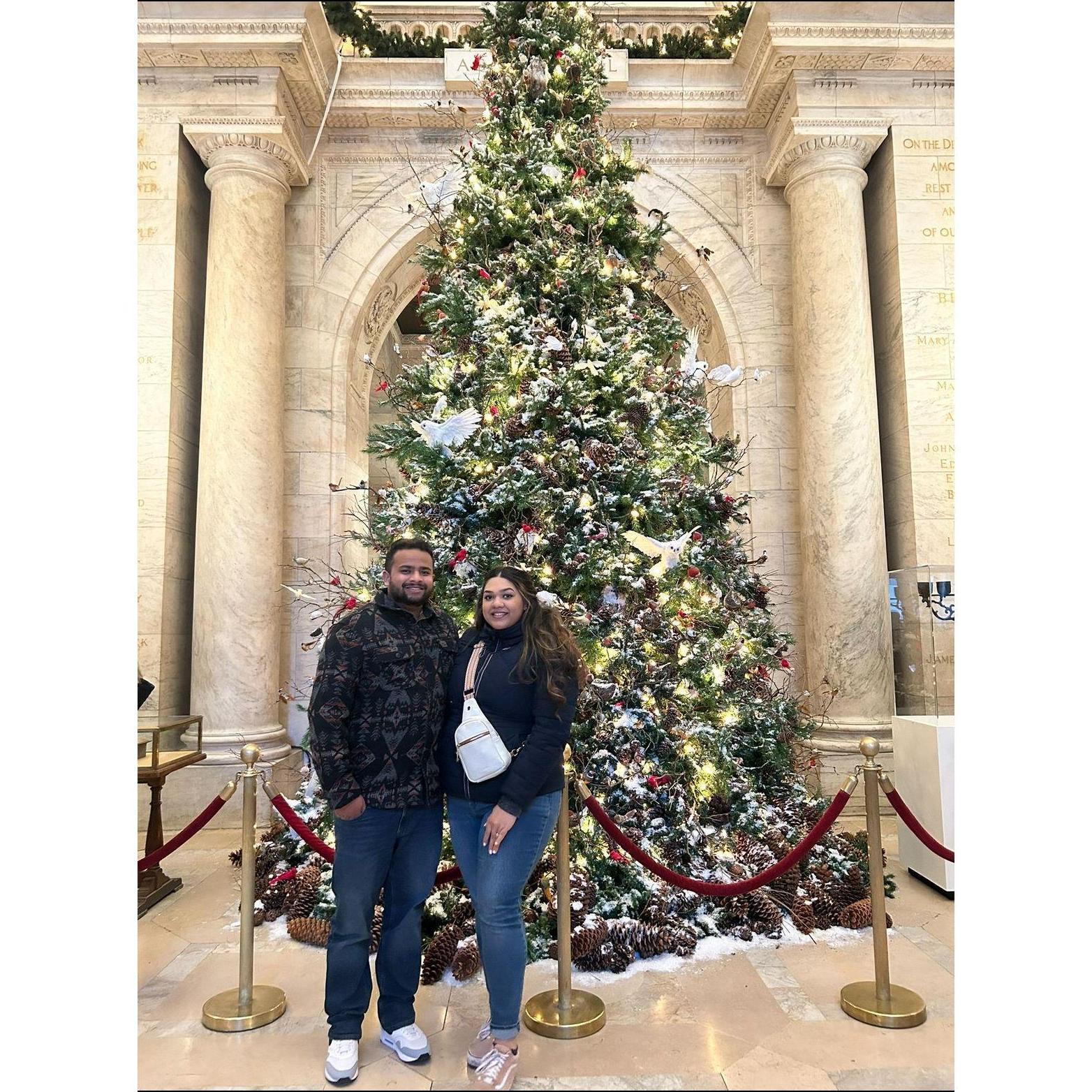 Our first Christmas together in 2024 with many more to come!