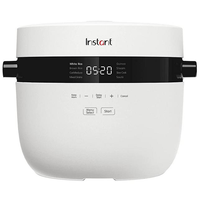 Instant 20-Cup Rice Cooker, Multigrain Cooker with Carb Reducing Technology without Compromising Taste or Texture, From the Makers of Instant Pot, Includes 8 Cooking Presets