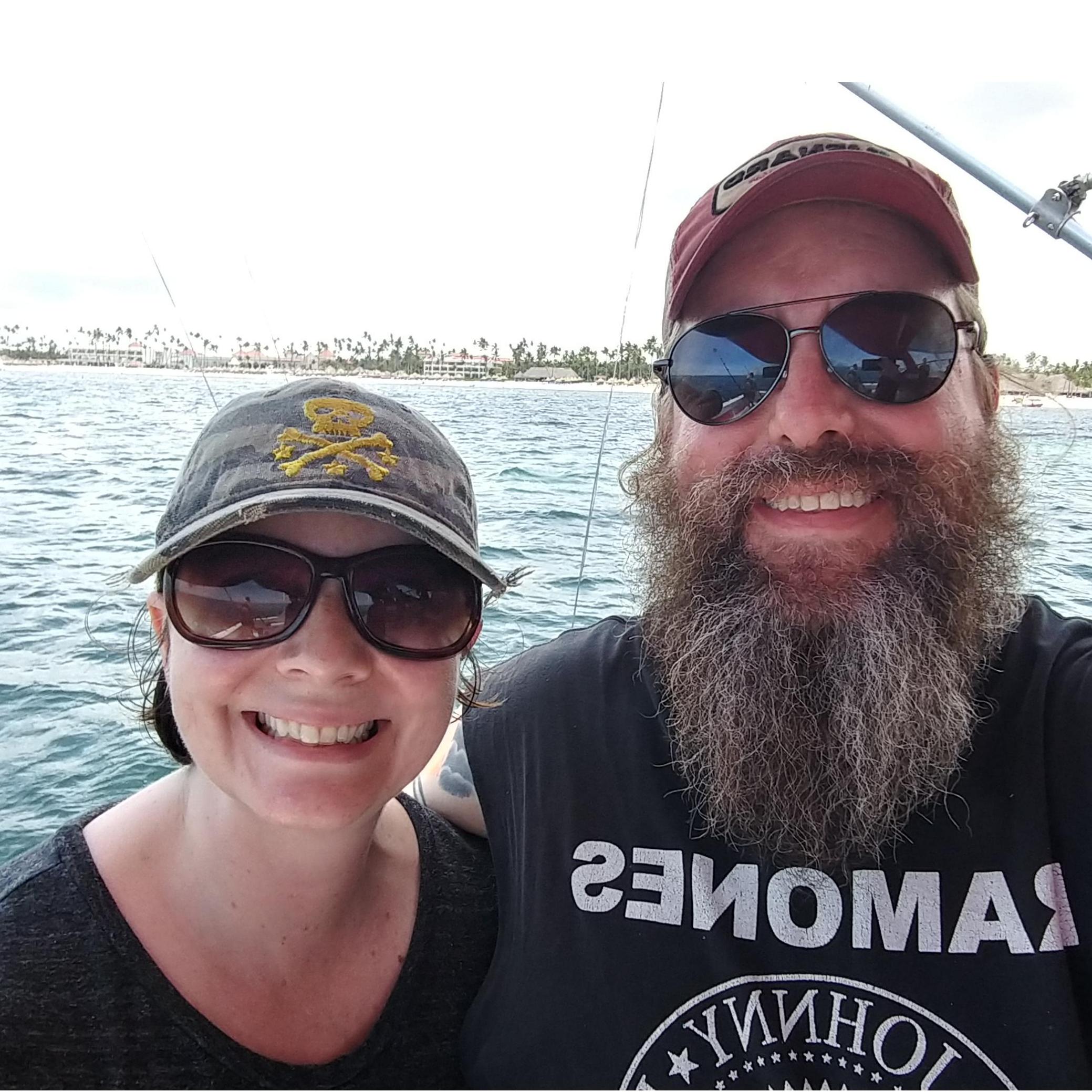 Gone deep sea fishing.