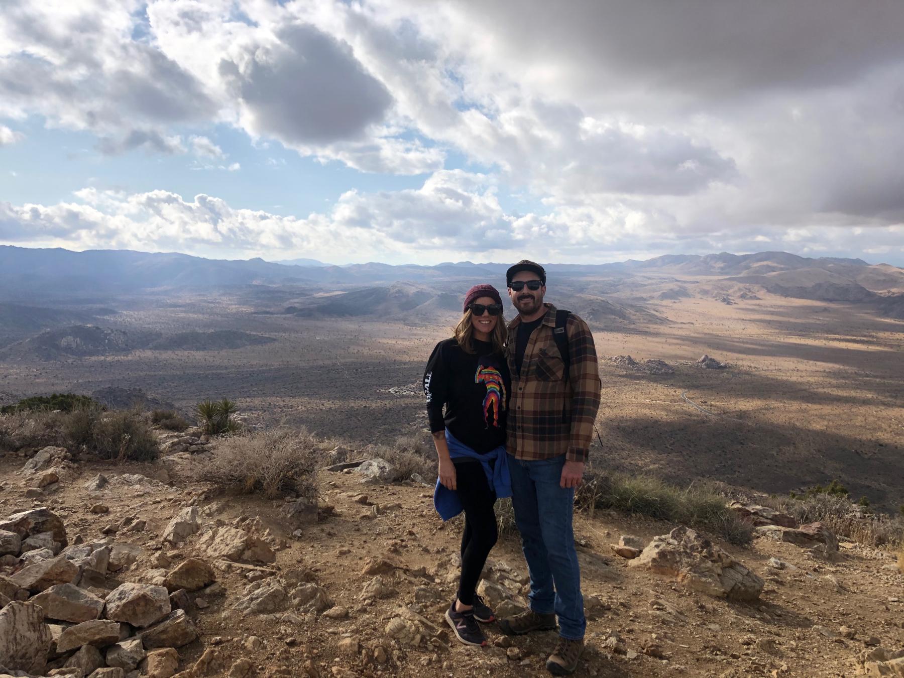 Ryan Mountain in Joshua Tree, CA