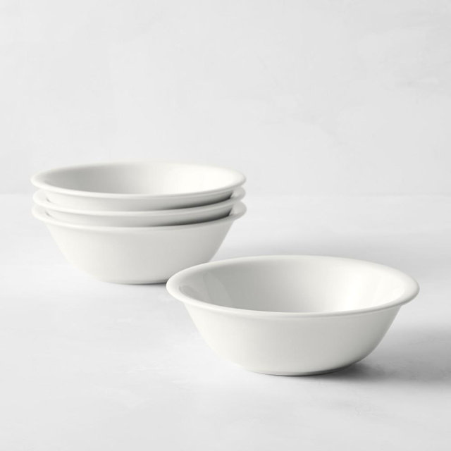 Apilco Tradition Porcelain Cereal Bowls, Set of 8