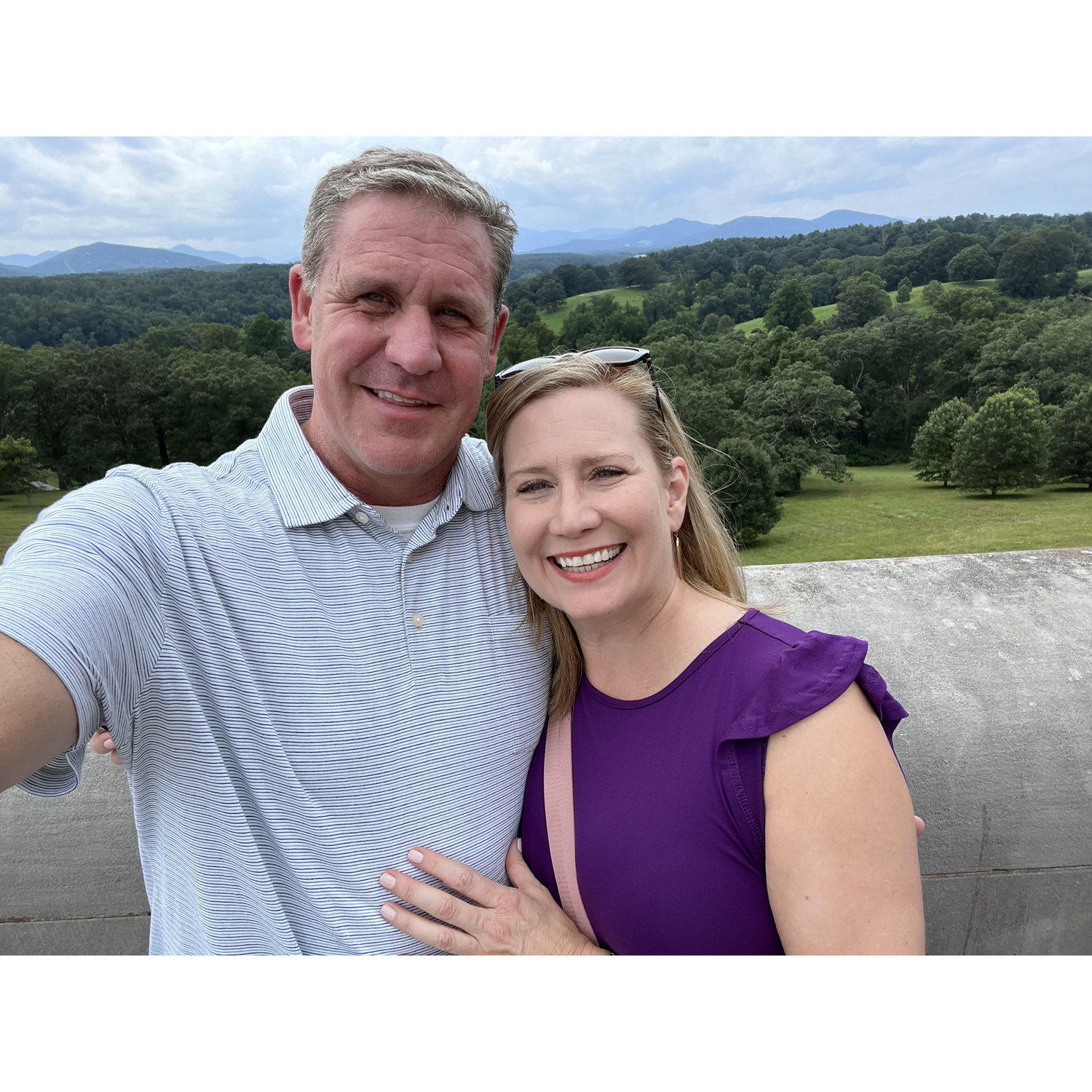 Here we are at the Biltmore in Hendersonville, NC!
