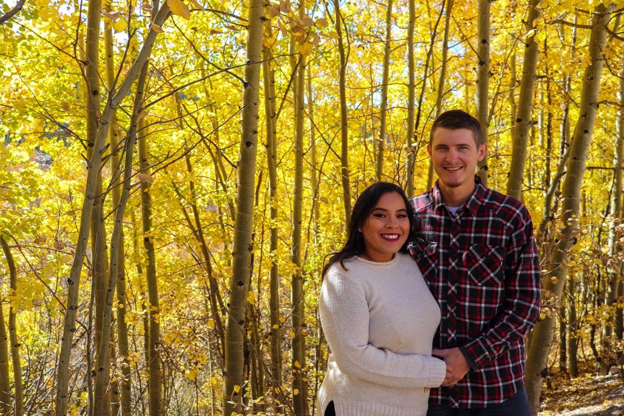 Beginning of Engagement Photos.