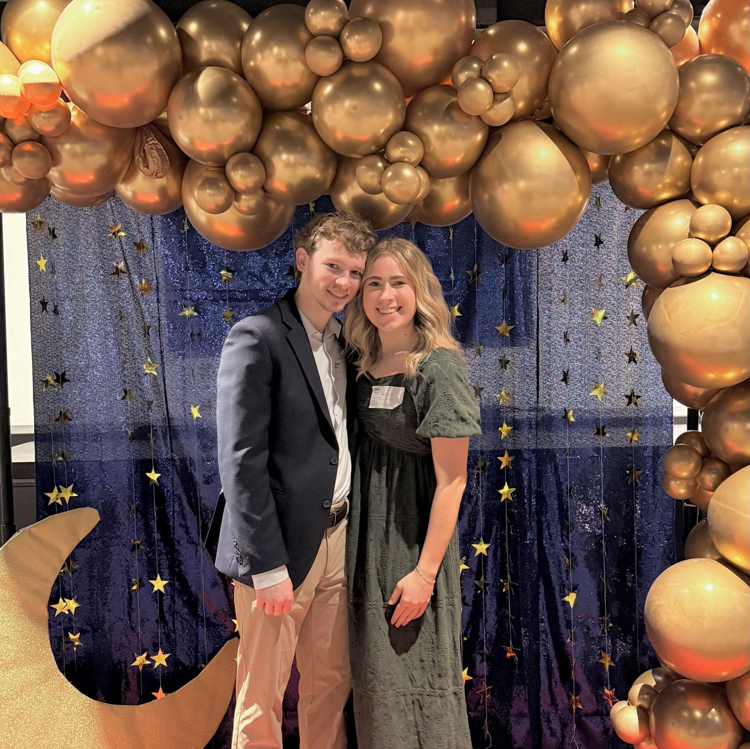 They served at Prom Unlimited and got to go to Prom together :)