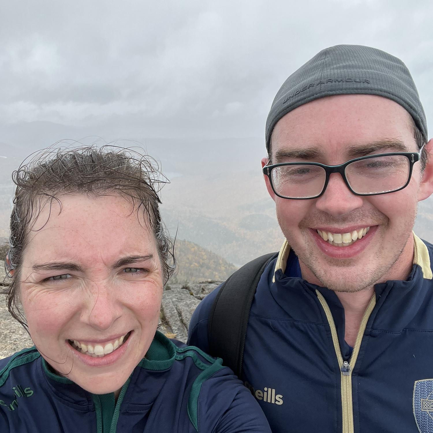 Top of Cascade Mountain, Keene NY, October 2023