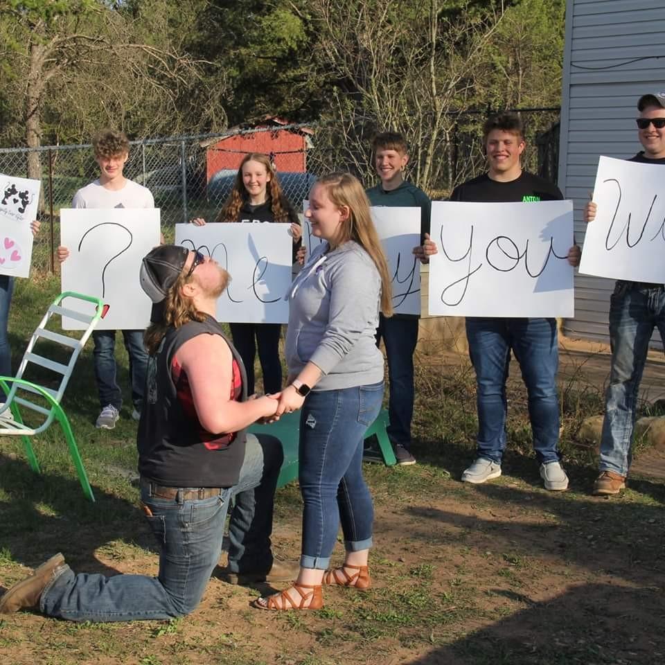 He proposed - 2020