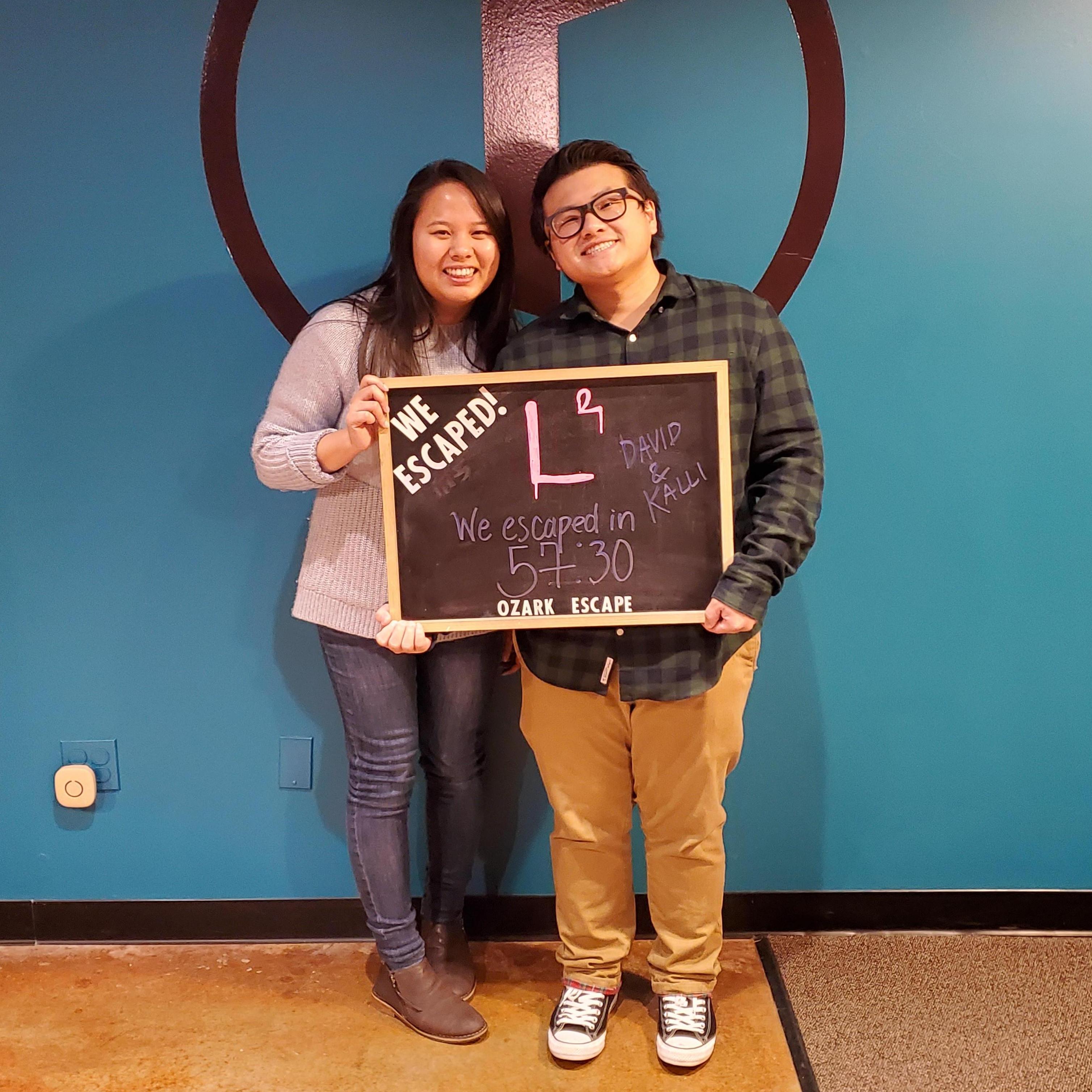 2.22.20  |  First Escape Room Together