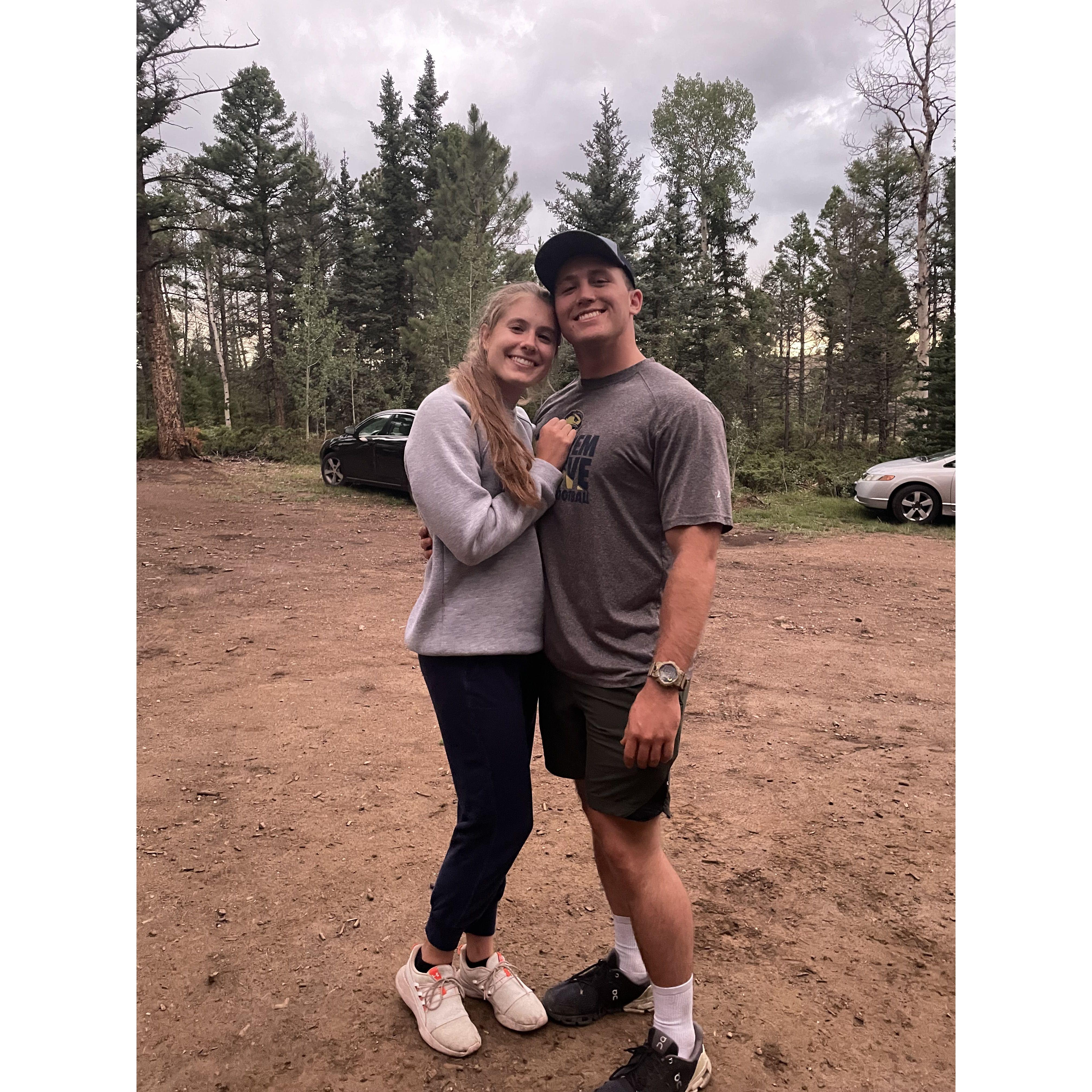 Camping trip in near Salida