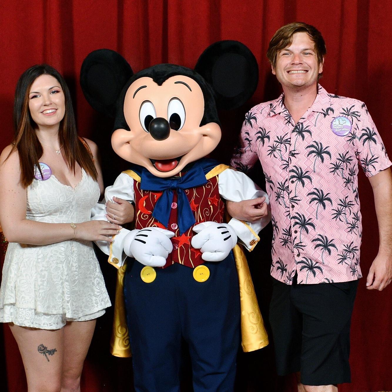 Celebrating our Engagement at Disney