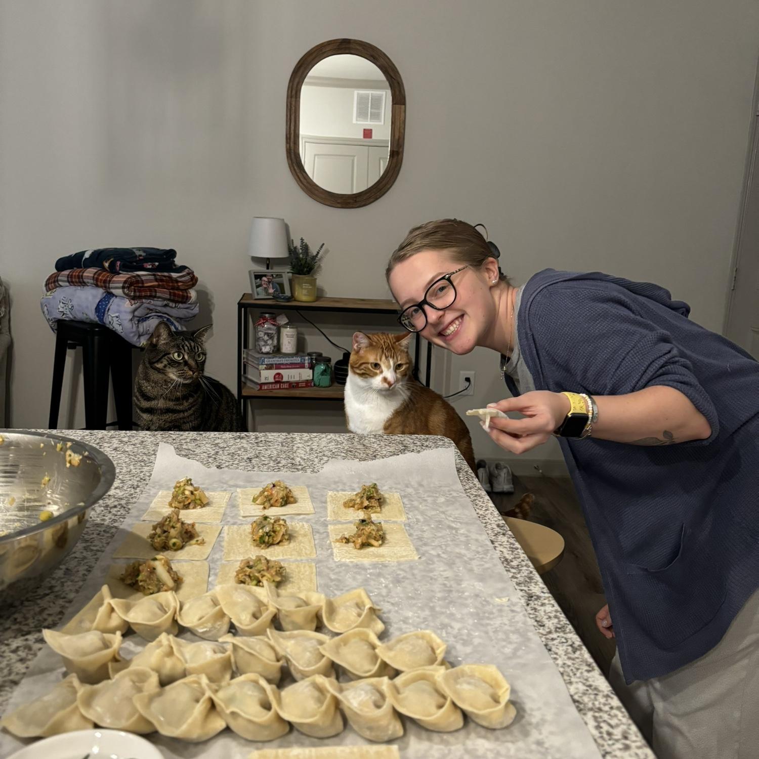 Family dumpling night!