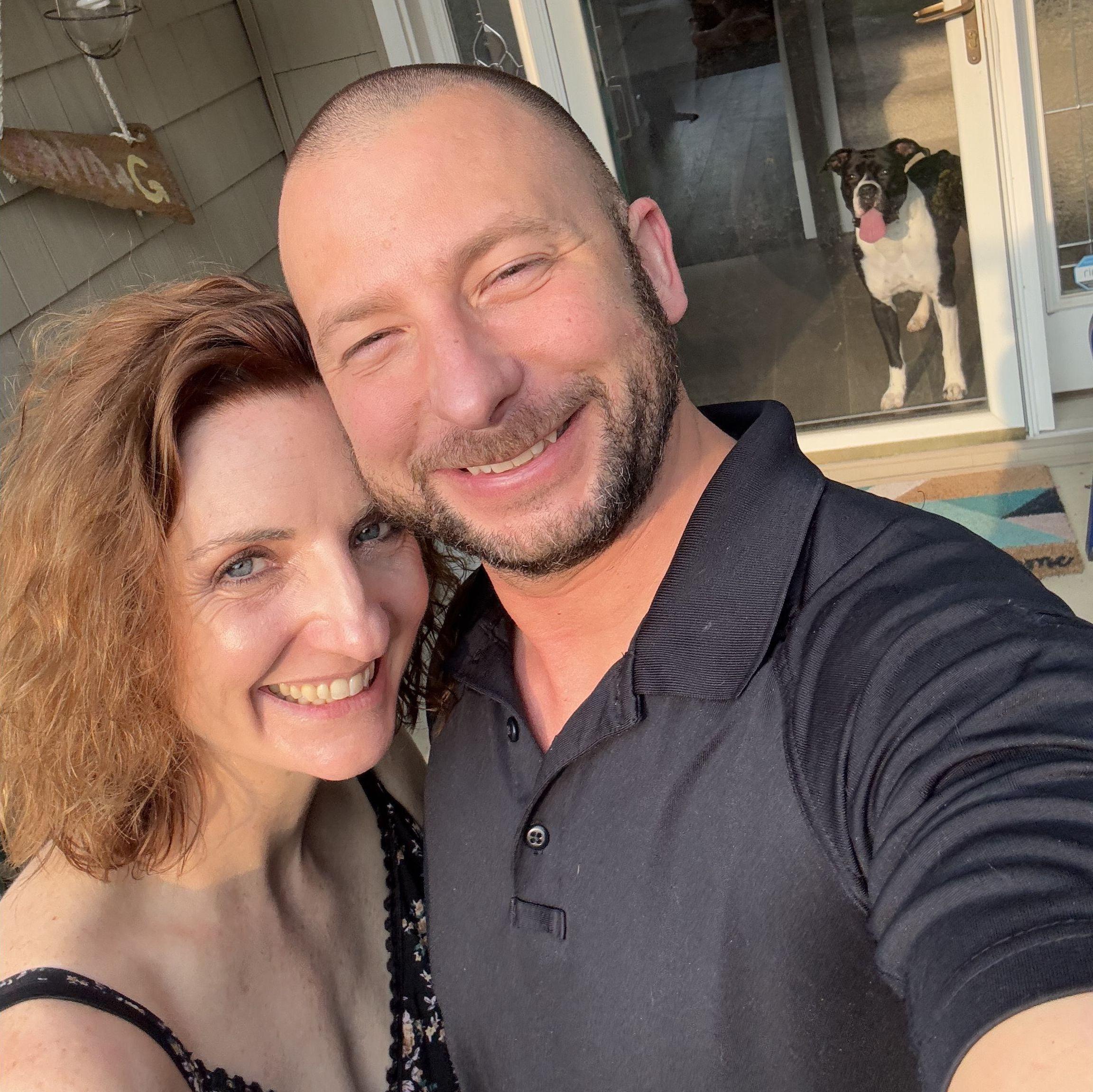 Gage photo bombing us. June 2025.