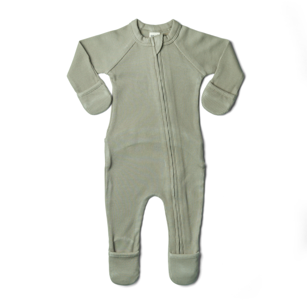 THERMAL FOOTIES | ASH, 3-6 mo