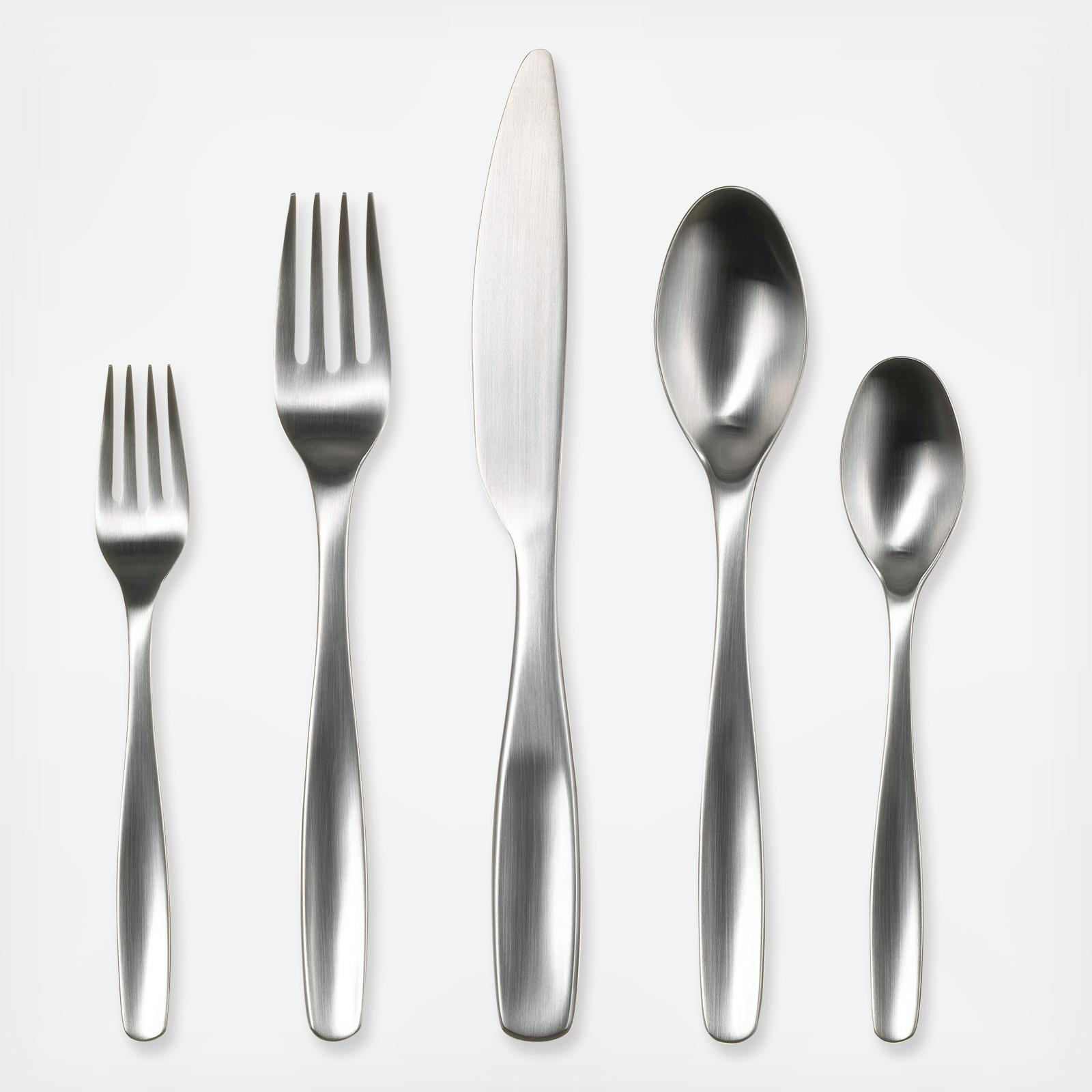 Gourmet Settings Twist 20-Piece Flatware Set