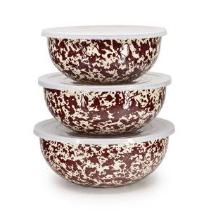 Splatter Covered Multi-Purpose Bowl Set