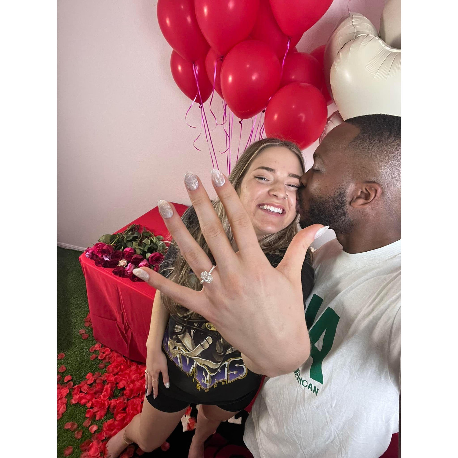 The night Donte proposed!