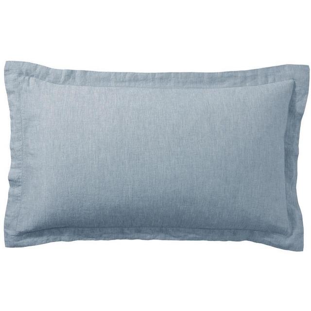 Belgian Flax Linen Sham, King, Chambray/Flax