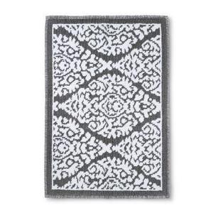 30"x21" Accent Bath Mat Gray Ogee - Threshold™