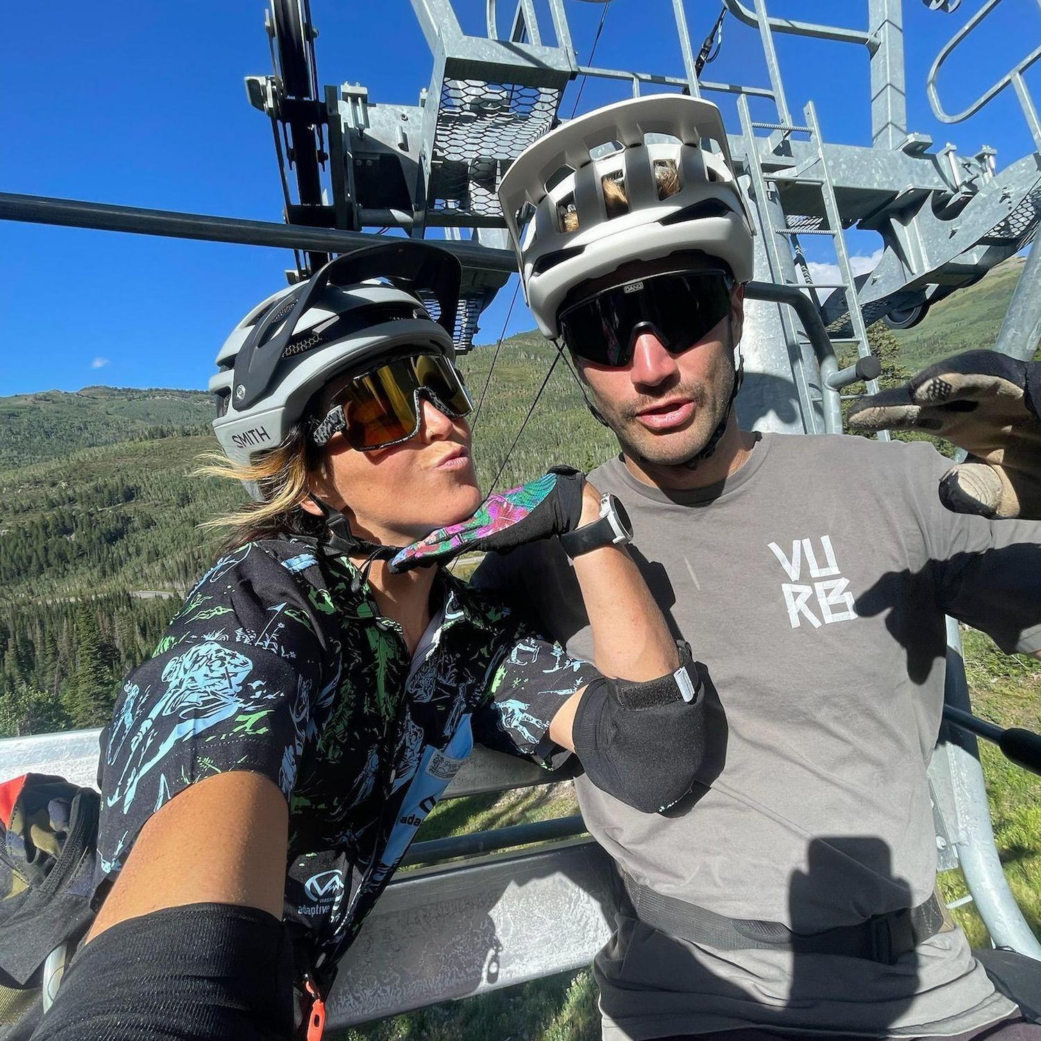 Riding bikes!