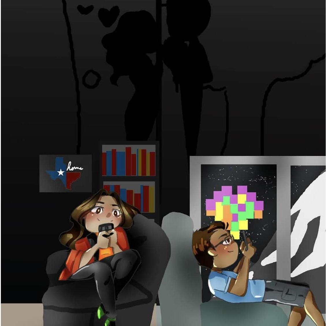 The days of dating from afar...yuck!